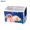 Small Ice Cream Freezer Glass Door Display Freezer